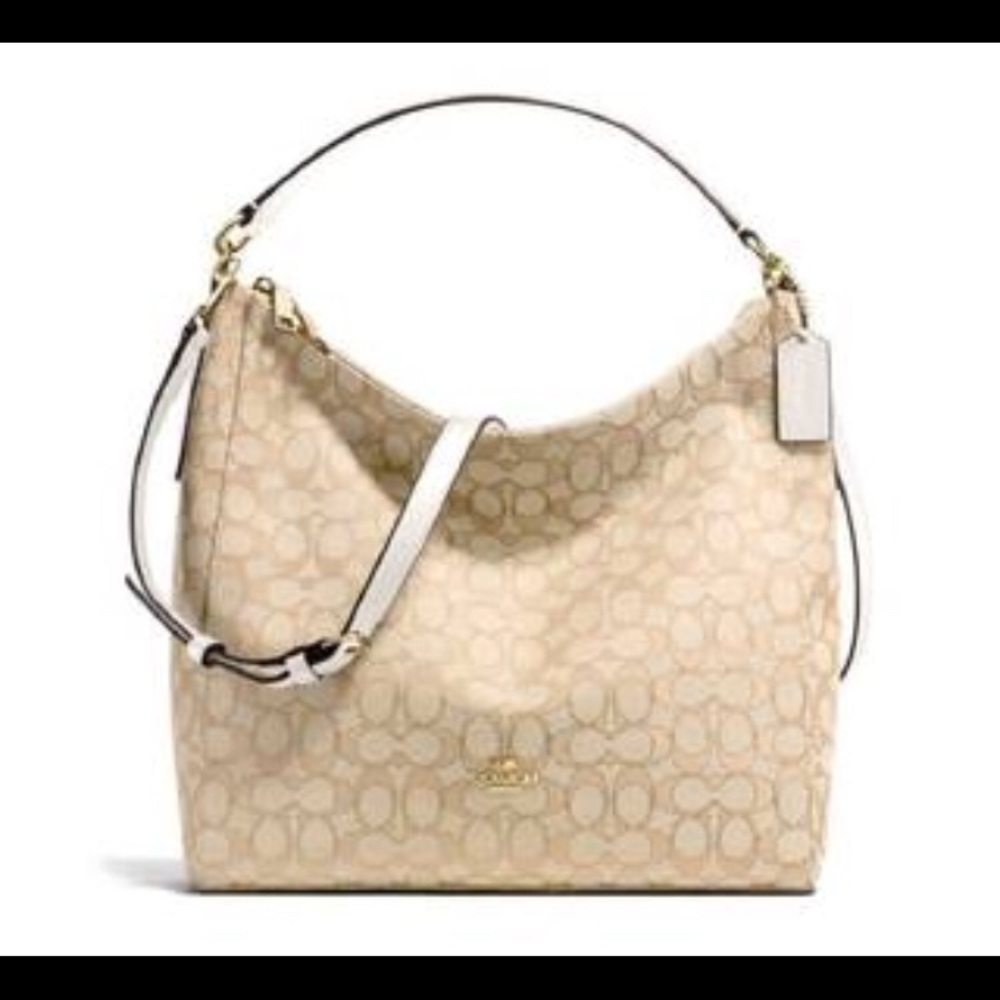 Coach Celeste Hobo Shoulder Bag w/ crossbody strap